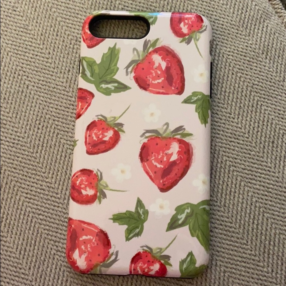 iPhone 8 Plus strawberry phone case